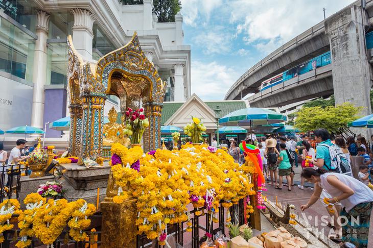 曼谷四面佛梵天 是曼谷观光客热门拜佛地点（VISION THAI 看见泰国）