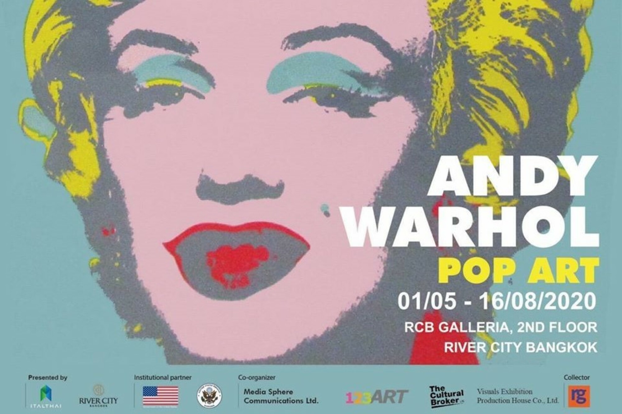 【曼谷藝術展】安迪·沃荷:普普藝術展(Andy Warhol: Pop Art)早鳥與贈票優惠開跑│曼谷河城RCB