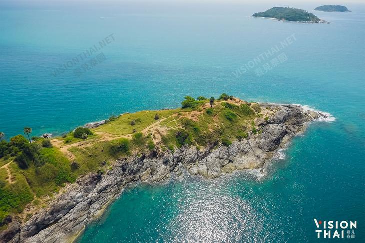 普吉島南端的蓬貼海角Promthep Cape可眺望島嶼風光（圖片來源：VISION THAI看見泰國）