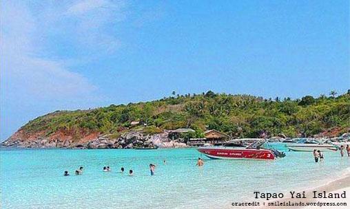 達舖島(Koh Tapao Yai ; เกาะตะเภา)是普吉島的熱門跳島行程（圖片來源：普吉府官網）